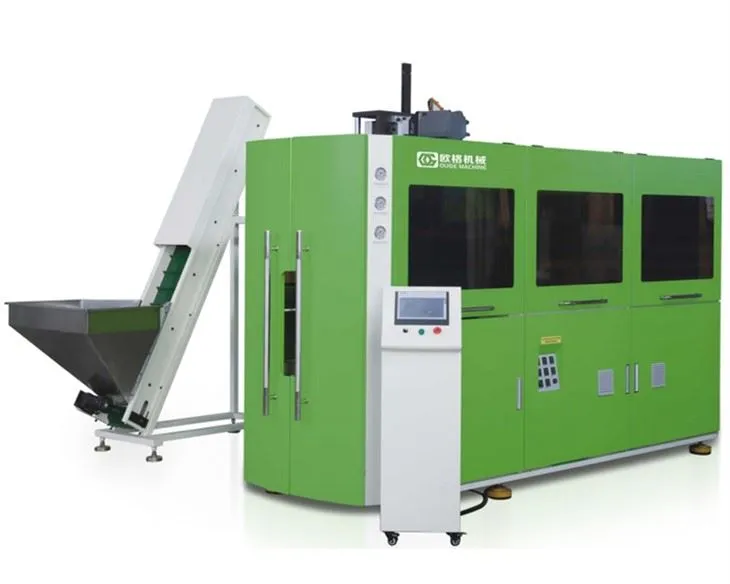 Soffiatrice per bottiglie con servosistema PET