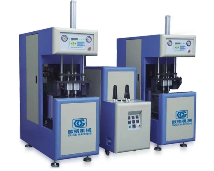 Soffiatrice semiautomatica per bottiglie in PET